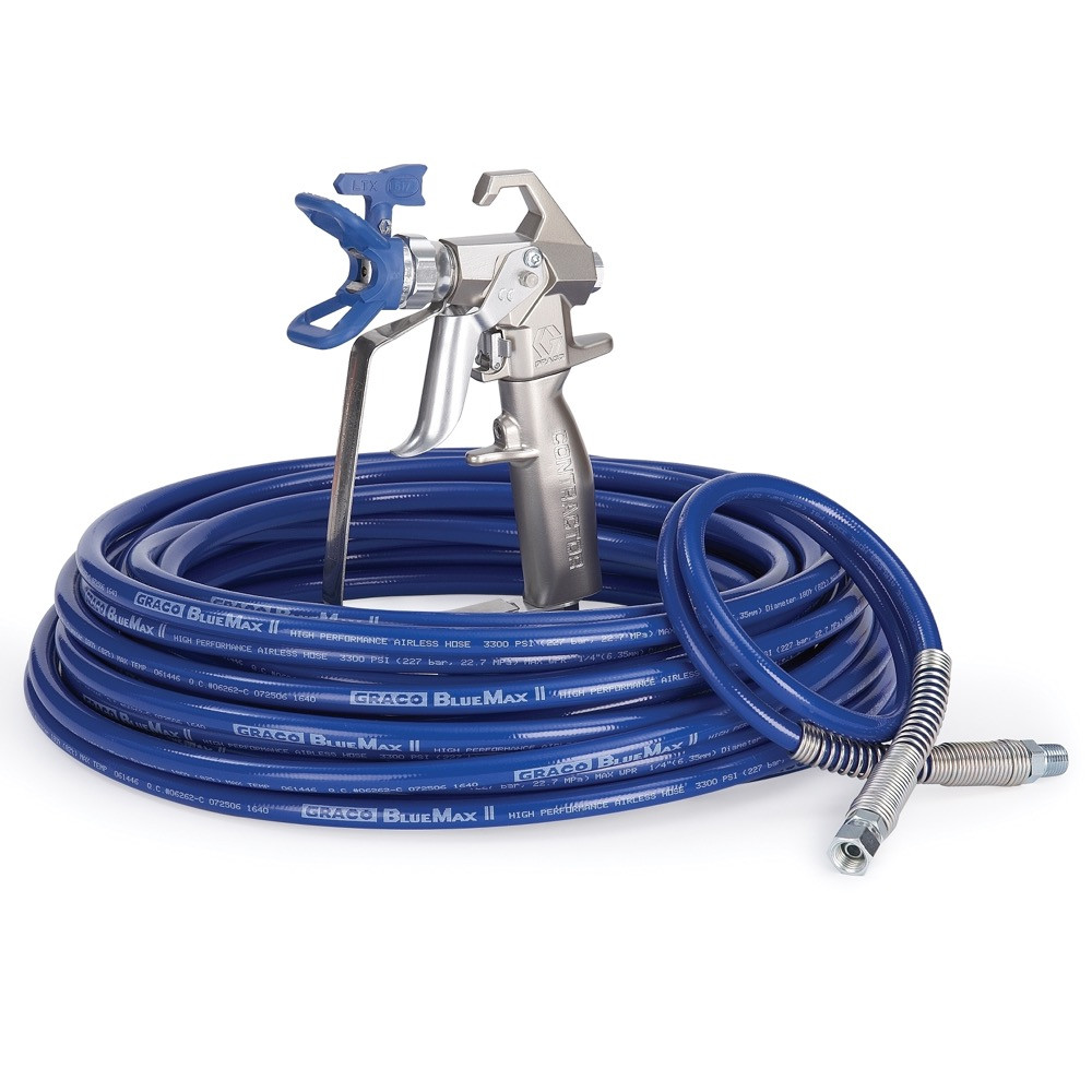 GRACO 288489 Contractor Spray Gun RAC X BlueMax II Airless Hose