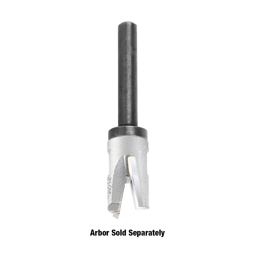 Amana 55253 Carbide Tipped Mortising Screw Cutter 1/2 D x 0.605 CH