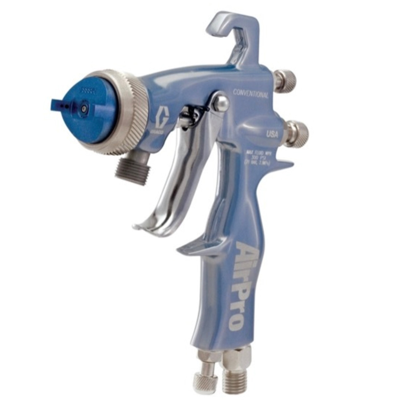 GRACO 288930 - AirPro Air Spray Pressure Feed Gun, Conventional, 0.042