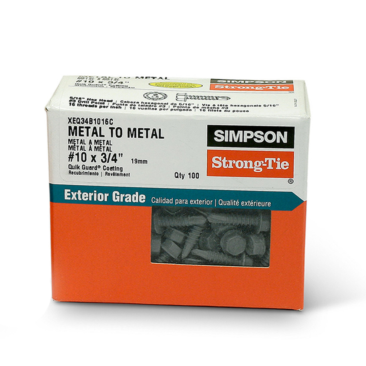 ✳️Q′sBページ✳️ Simpson Strong-Tie XEQ34B1016C #10 x 3/4