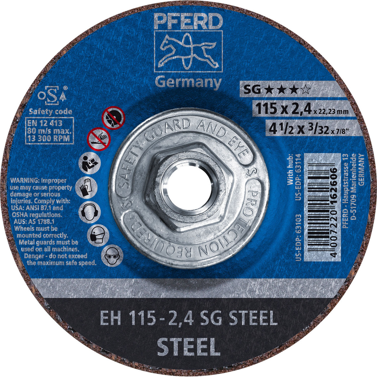 PFERD 63114 4-1/2
