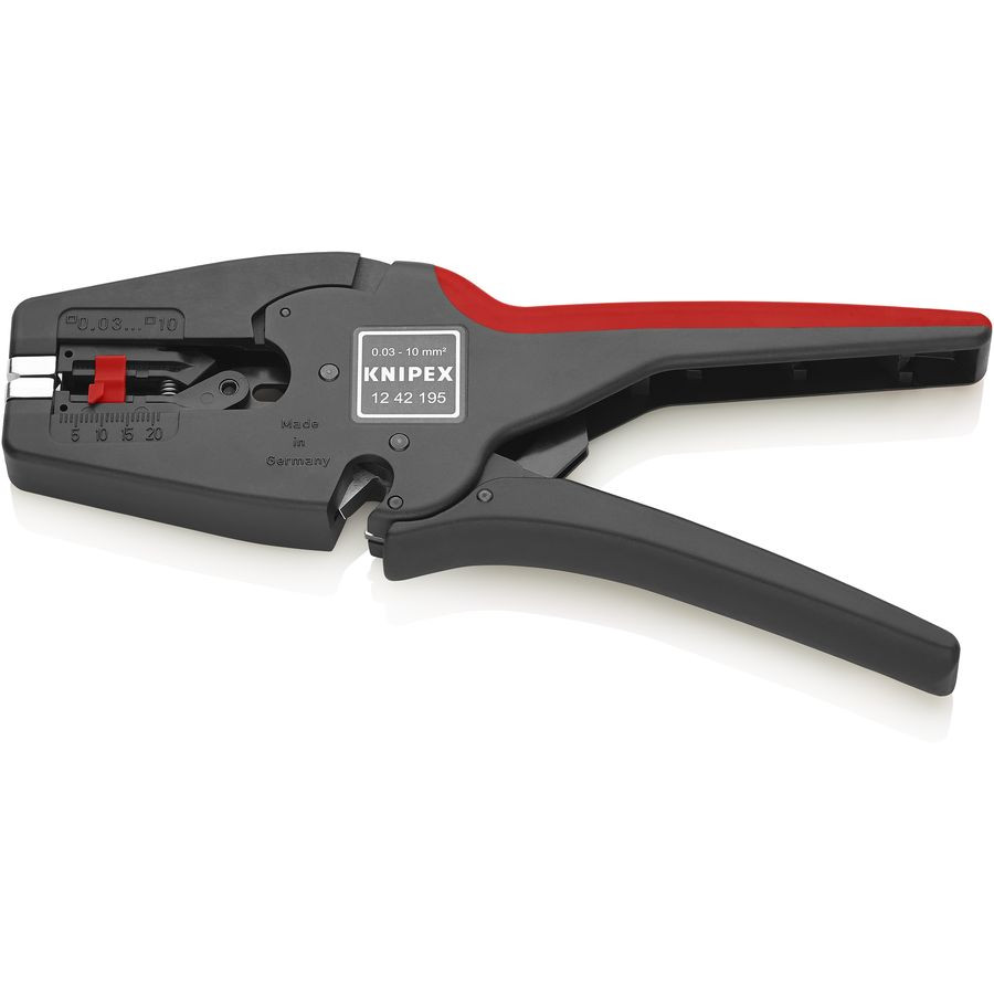 KNIPEX 1242195 Insulation Stripper for 7-32 AWG | FastoolNow.com