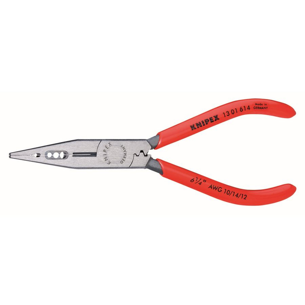 KNIPEX 1301614 4 in 1 Electricians Plier, AWG 10, 12, 14