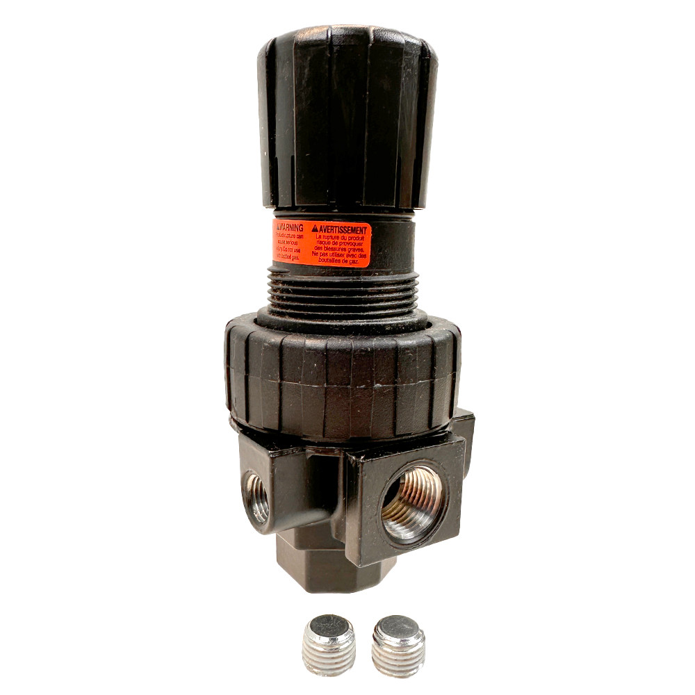 GRACO 104266 Air Regulator, 1/2(f) inlet/outlet, 0-250 psi zinc