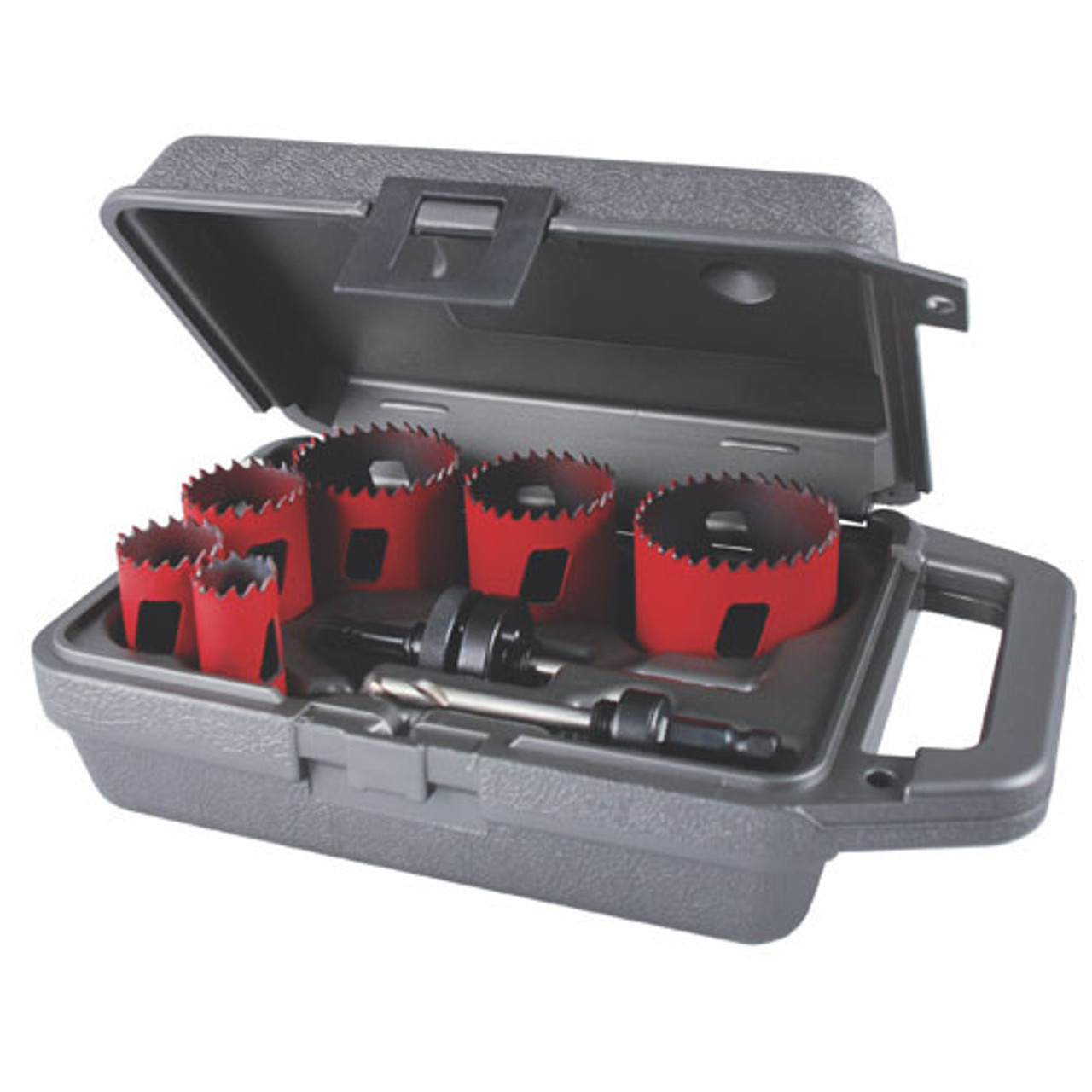 MK Morse MHS08E Electrician s 13 Piece Bi Metal Hole Saw Kit