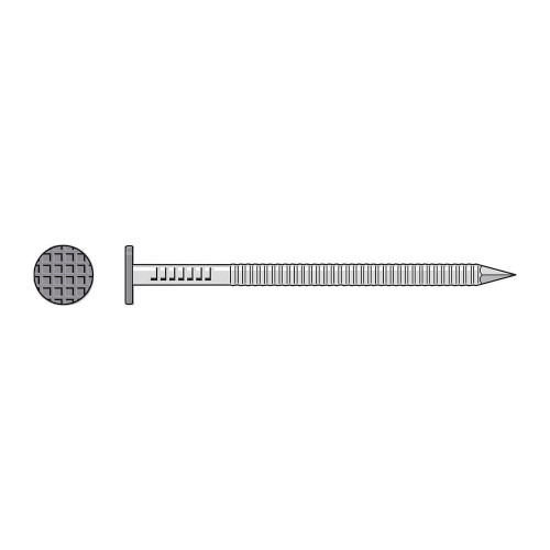 Simpson Strong-Tie S16SNDG1 - 3-1/2" x .120 304SS Siding Nail, Gray 88ct