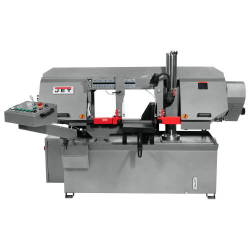 JET 413400 HBS1220DC, 12"x20" Semi-Automatic Dual Column Bandsaw 3HP, 230/460V, 3Ph