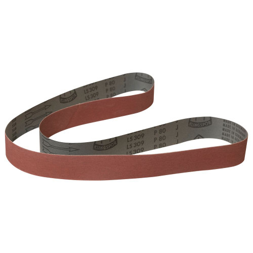 JET 577501 JET Aluminum Oxide Sanding Belts (3), 2" x 72" 80 Grit