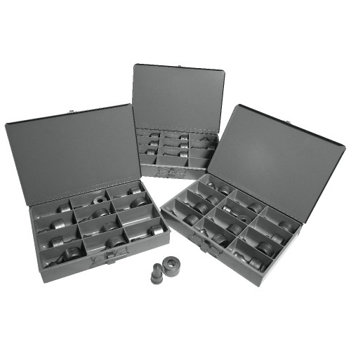 Edwards PD3200 - 32 Piece Round Punch & Die Set w/ Storage Cases