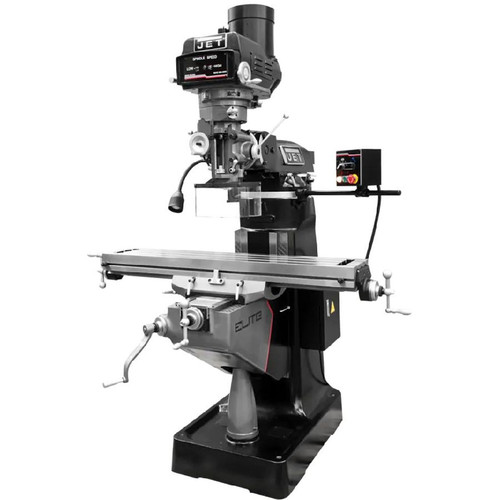 JET 894231 ETM-949 Mill with 3-Axis DP700 (Knee) DRO and Servo X, Y-Axis Powerfeeds
