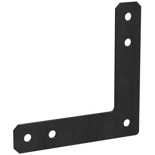 Simpson Strong-Tie 1212HLPC - 12" x 12" 8-Gauge Black Ornamental L Strap