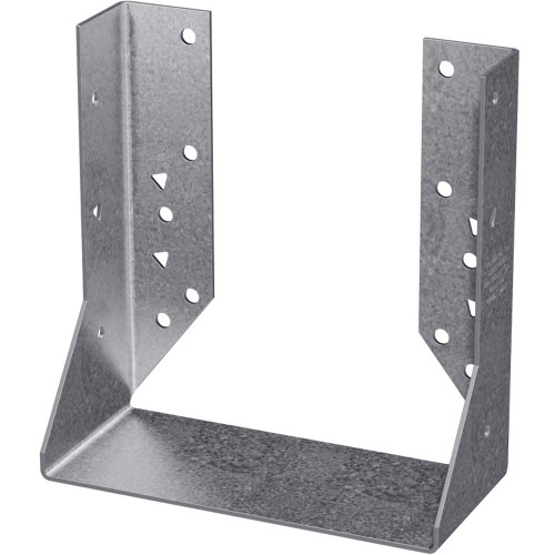 Simpson Strong Tie APHH46R Outdoor Accents Zmax , Black Heavy Joist Hanger for 4x6 Rough