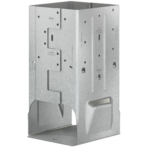 Simpson Strong-Tie MPB88Z - ZMAX Galvanized Moment Post Base for 8x8 w/ SDS Screws