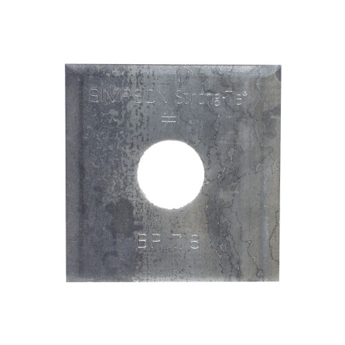 Simpson Strong-Tie BP 7/8-R - 3" x 3" Bearing Plate w/ 7/8" Bolt Dia.