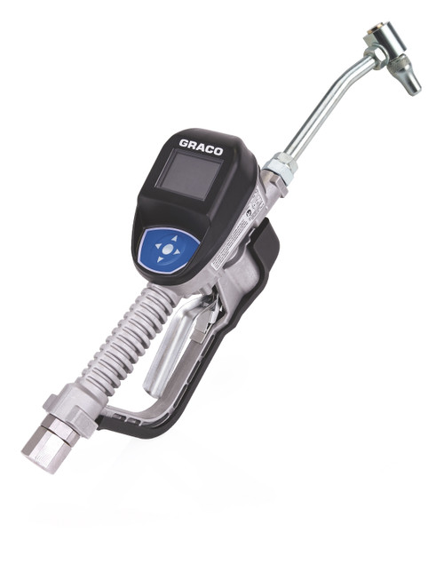 GRACO 25M326 - Pulse Metered Dispense Valve for Gear Lube Applications - 1/2" NPT, Gear Lube Extension, Manual Nozzle