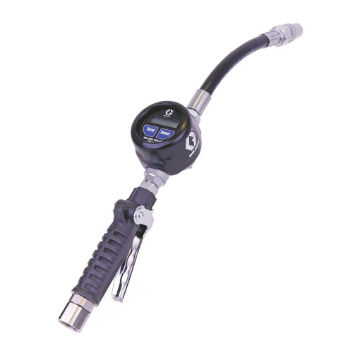 GRACO 25C921 - EM20 Electronic Manual Oil/Antifreeze Meter - Flexible Extension - 1/2" Inlet - BSPT