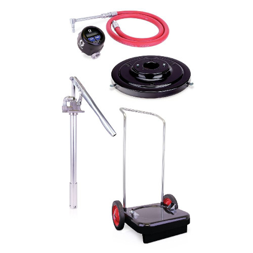 GRACO 225384 - Manually-Operated 16 Gallon Gear Lube Metered Dispensing Pump - Portable Package