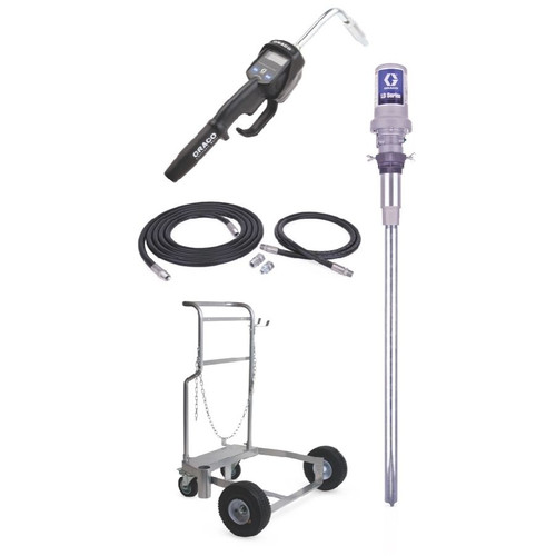 GRACO 24H775 - LD Series 3:1 Mobile Oil Pump Package - Manual Meter Type