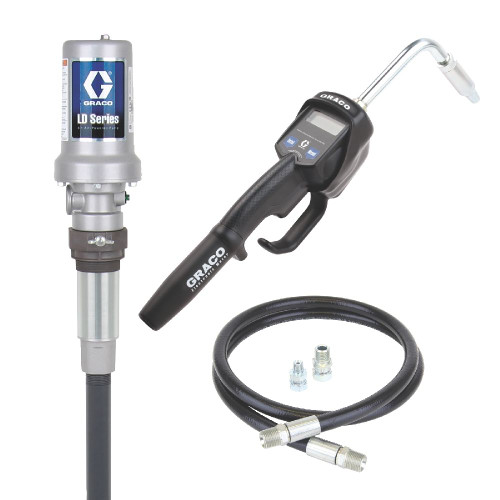 GRACO 24H964 - LD Series 5:1 Stationary Oil Pump Package - Manual Meter