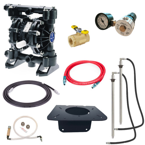 GRACO 244681 - Husky 515 Dual Inlet Bulk Anti-Freeze & Windshield Solvent Transfer, 100 PSI