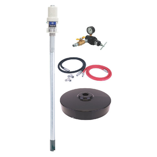 GRACO 246906 - Mini Fire-Ball 225, 3:1 55 Gallon Oil Pump - Cover-Mounted Package, 540 PSI