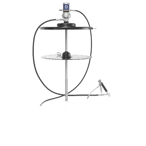 GRACO 24J047 - LD Series 50:1 400 lb Grease Drum CE Pump Package - BSPT