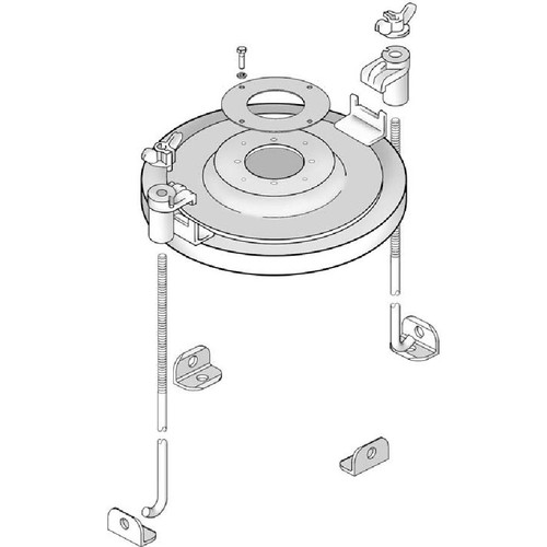 GRACO 204269 - Open Drum Cover & Hold-Down Rods, 120 lb (50:1 & 15:1 Fire-Ball)