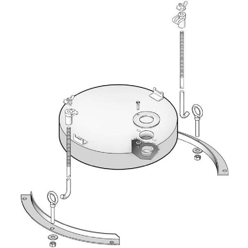 GRACO 206586 - Bung Drum Cover & Hold-Down Rods