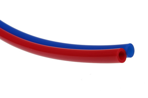 Coilhose Pneumatics PT0606-100RB Bonded Polyurethane Tubing, 3/8 od x 1/4 id x 100', Bend Radius 7/8", Red, Blue