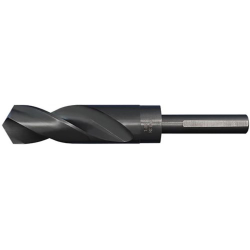 ALFA SD50425A - 1-3/64 HSS 1/2 Shank Silver & Deming Drill