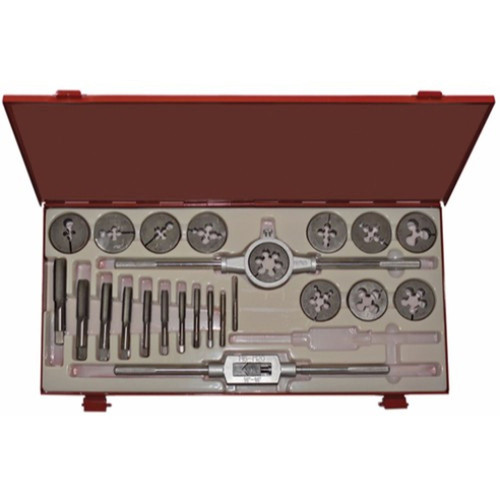 ALFA TDS40CM - 40pc. Carbon Steel Mechanic's Tap and Die Set Metric