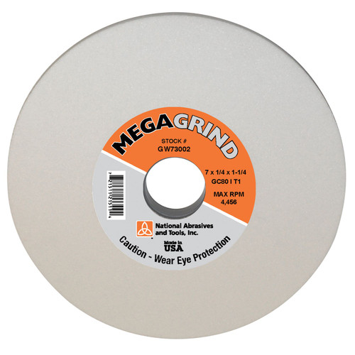 ALFA GW73047 - 10 x 1 x 3 x 60J Aluminum Oxide Surface Grinding Wheel White