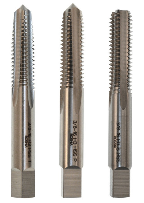 ALFA HTS270054 - 1-1/8"-12 HSS Eco Pro Hand Tap Set