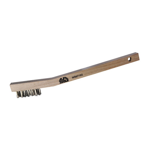 ALFA WB67193 - Stainless Steel 3 x 7 Tooth Brush Ply Handle