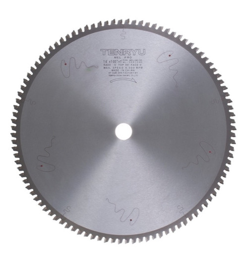 Tenryu ML-355100H 14" Melamine Cutting Saw Blade 100T 1" Arbor