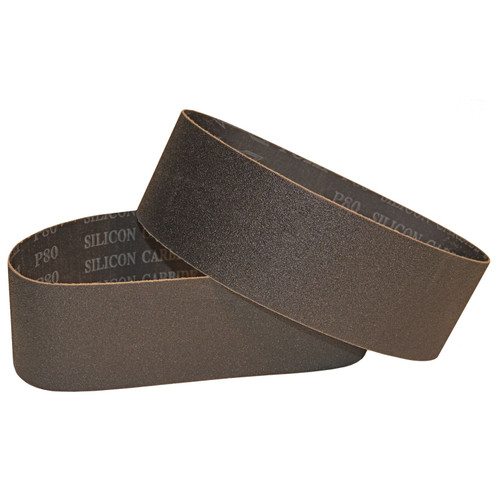 ALFA ABS42460 - 4" x 24" 60 Grit Silicon Carbide Abrasive Sanding Belt