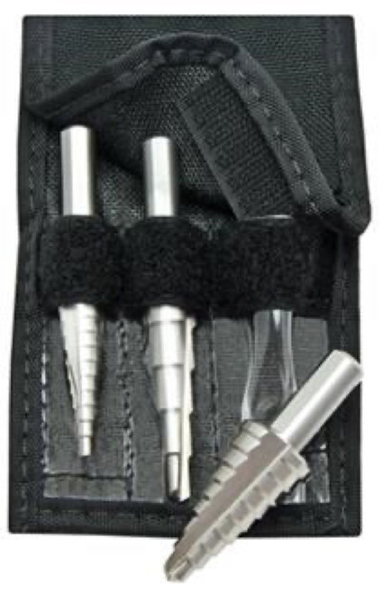 ALFA MBS3 - 3pc Probit Cone Drill Set/Pouch