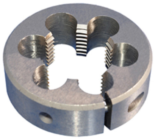 ALFA RDSP75209 - 1-7/16"-18 HSS Round Adjustable Die 2-1/2" O.D.