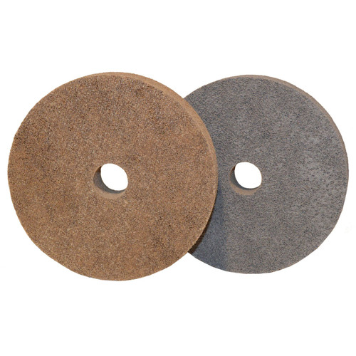 ALFA DW20308 - 8" x 1" x 3" 8 Aluminum Oxide Medium Deburring Wheel