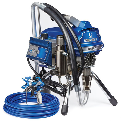 GRACO 17E852 - Ultra Max II 490 PC Pro Electric Airless Sprayer Stand