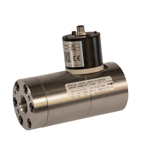 GRACO 246190 - Helical Gear Flow Meter, Ambient, w/ Sensor, 0.05-6.0 gpm, 6000 PSI