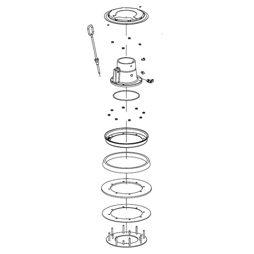 GRACO 257639 - 20L Single-Wiper Seal Kit - Nitrile (Oem Replacement)
