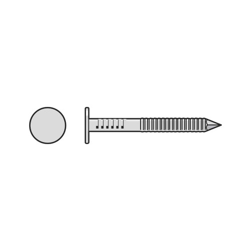 Simpson Strong-Tie S411ARN5 - 1-1/2" x .120 304SS Ring-Shank Roof Nail 850ct