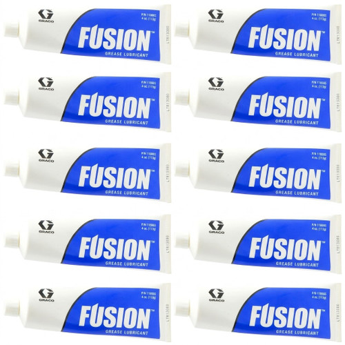 GRACO 248279 - Fusion Gun Grease Lubricant, 4 oz Tube, Pack of 10
