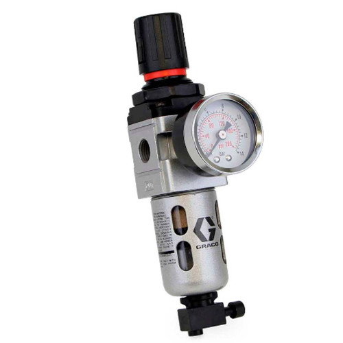 GRACO 133217 - SST 3/8" Filter Regulator w/ Automatic Drain, 140 PSI (0.97 MPa, 9.65 Bar)