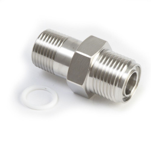 GRACO 24A840 - Outlet Fitting Kit, 50 cc, 3/8-18 NPT x 3/4-16 UNF