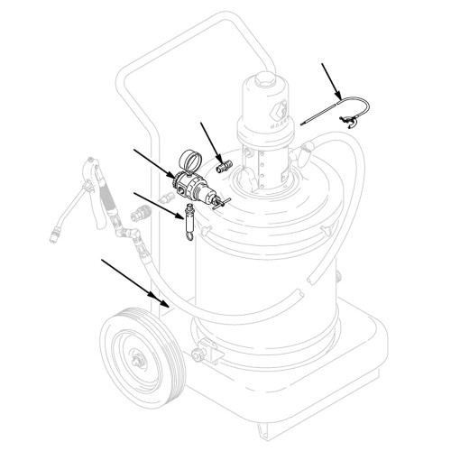 GRACO 240831 - Ce Installation Kit, See Parts On Page 16, Model 240880