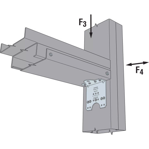 Simpson Strong-Tie SSC4.25-R50 Steel Stud Connectors 4-1/4