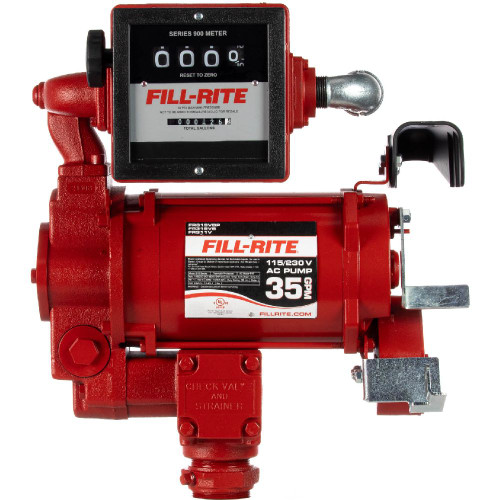 FILL-RITE FR311VN - 115/230V 35 GPM Fuel Transfer Pump w/ Meter