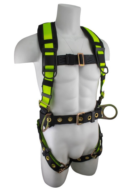 Safewaze FS170-SAFELINK SafeLink Construction Harness:  3D, MB Chest, TB Legs